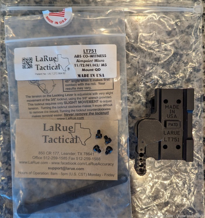 LaRue Tactical Aimpoint Micro Mount LT751-img-0
