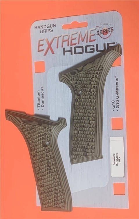 HOGUE 72128 Extreme G-10 G-Mascus Piranha for Browning Buckmark URX-img-2