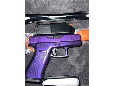 Glock 43X Glimmery Purple