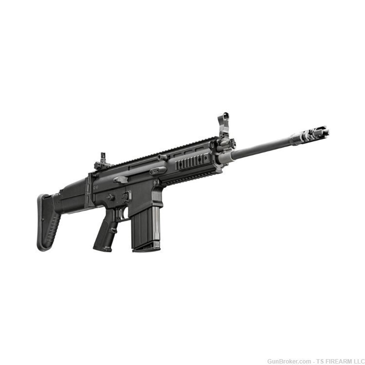 FN SCAR 17S NRCH Rifle 7.62x51mm 20rd Magazine 16.25" Barrel Black-img-0