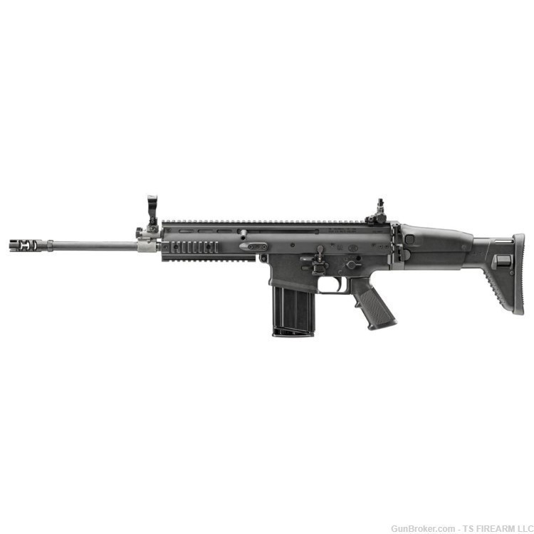 FN SCAR 17S NRCH Rifle 7.62x51mm 20rd Magazine 16.25" Barrel Black-img-1