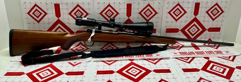 Ruger M77 Mark II 7mm Rem Mag Blued Wood rare Bushnell Elite 4500 2.5-10x50-img-0