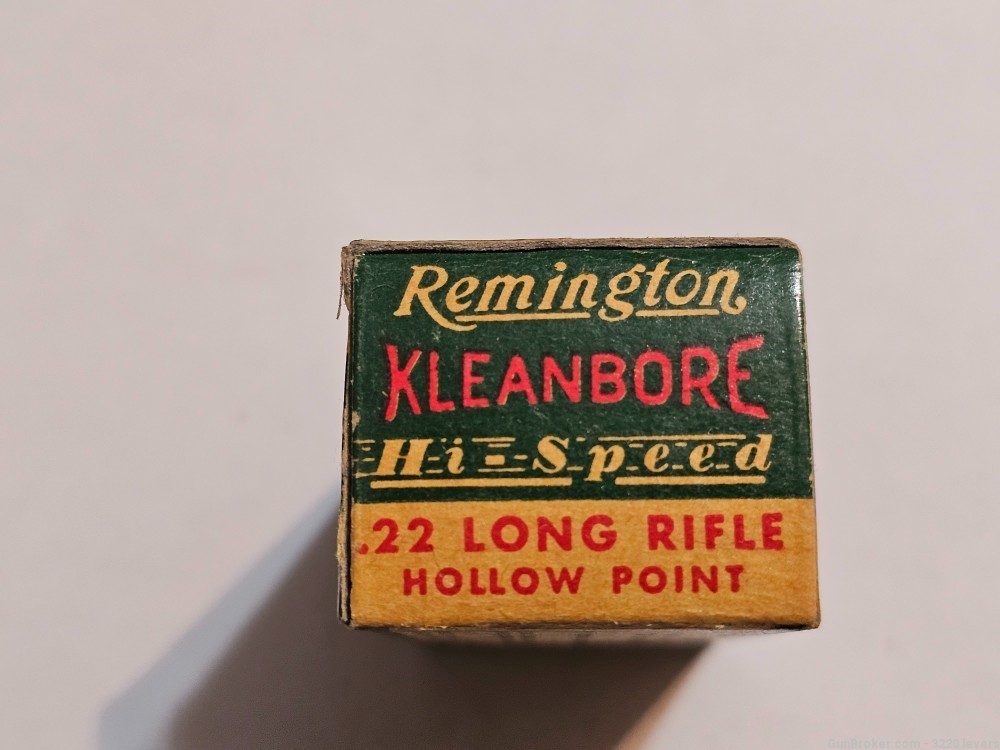 Vintage Remington Hi-Speed Kleanbore 22 LRHP -img-3