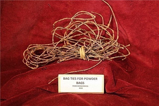 Civil War Artillery Powder Bag Tie Strings - #133-img-0