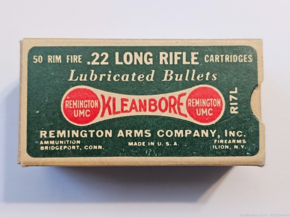 Vintage Remington Kleanbore 22 Long Rifle -img-0
