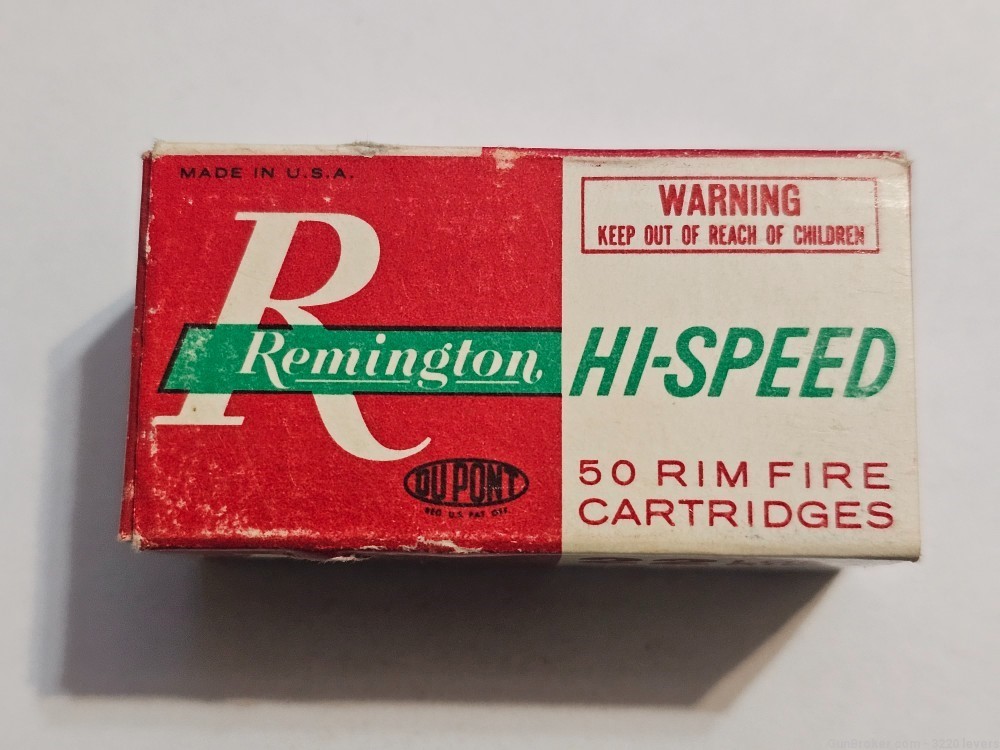 Vintage Remington Hi-Speed 22 Long Rifle -img-0