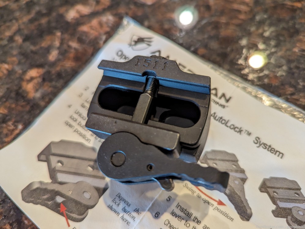 American Defense QD Mount for J-Point/Docter/Burris/Vortex Red Dot Sights-img-5