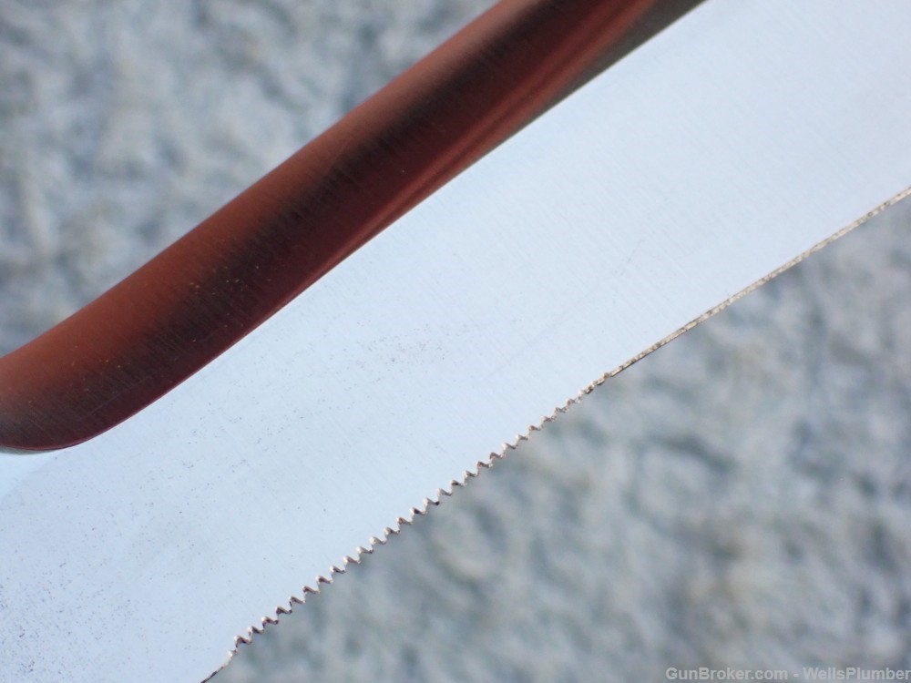 VIETNAM PUMA FIGHTING KNIFE WHITE HUNTER WITH ORIGINAL SCABBARD (RARE)-img-24