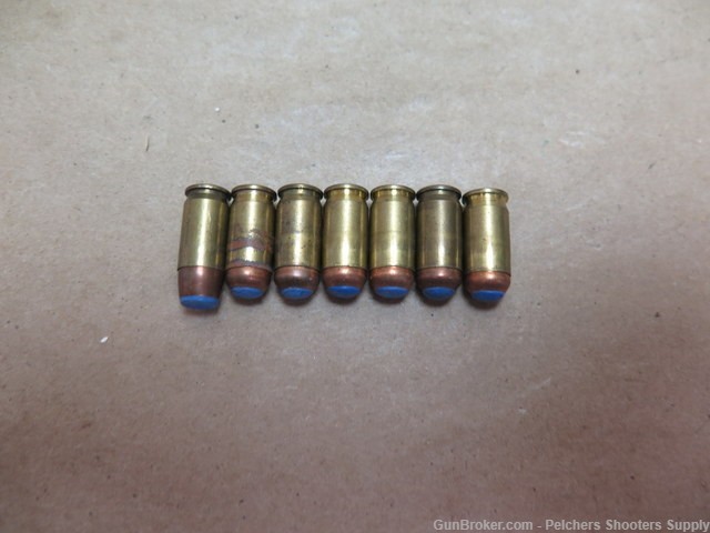 Vintage original .380 ACP Glaser Safety Slug Lot of 7 rounds-img-0