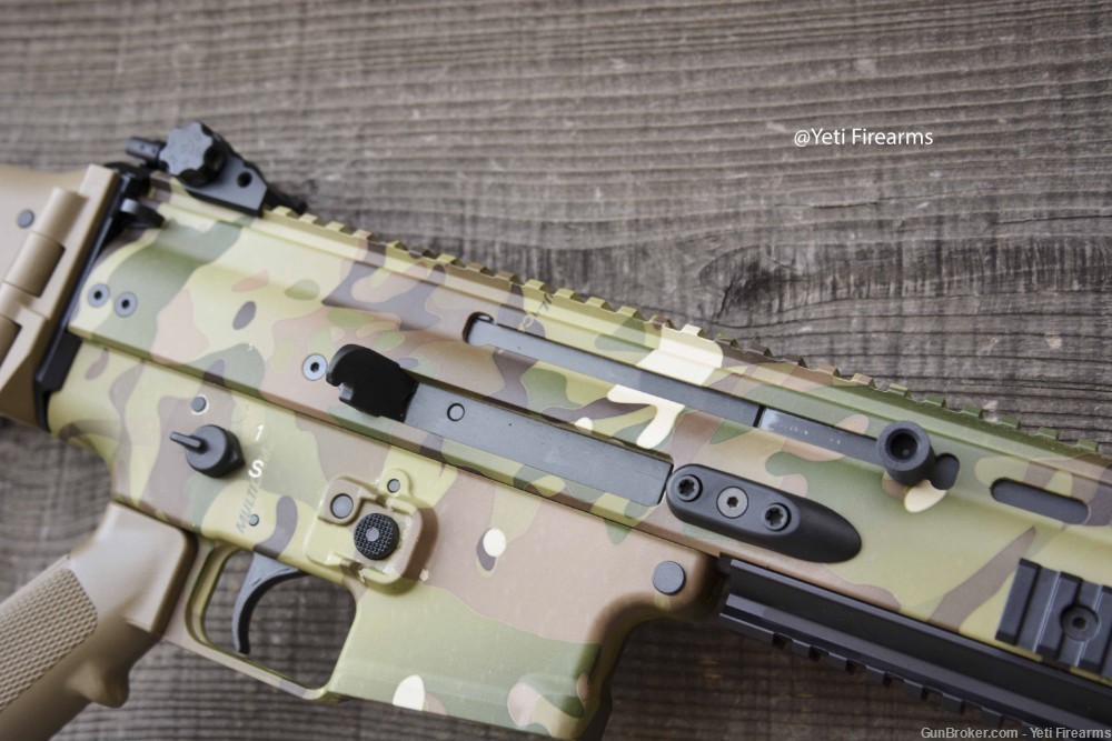 FN SCAR 16s NRCH Multicam 5.56mm 16" FNH 38-101307 No CC Fee-img-5