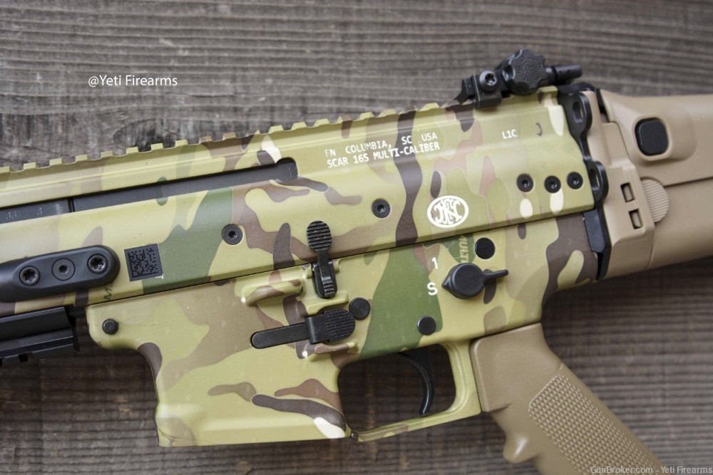 FN SCAR 16s NRCH Multicam 5.56mm 16" FNH 38-101307 No CC Fee-img-4