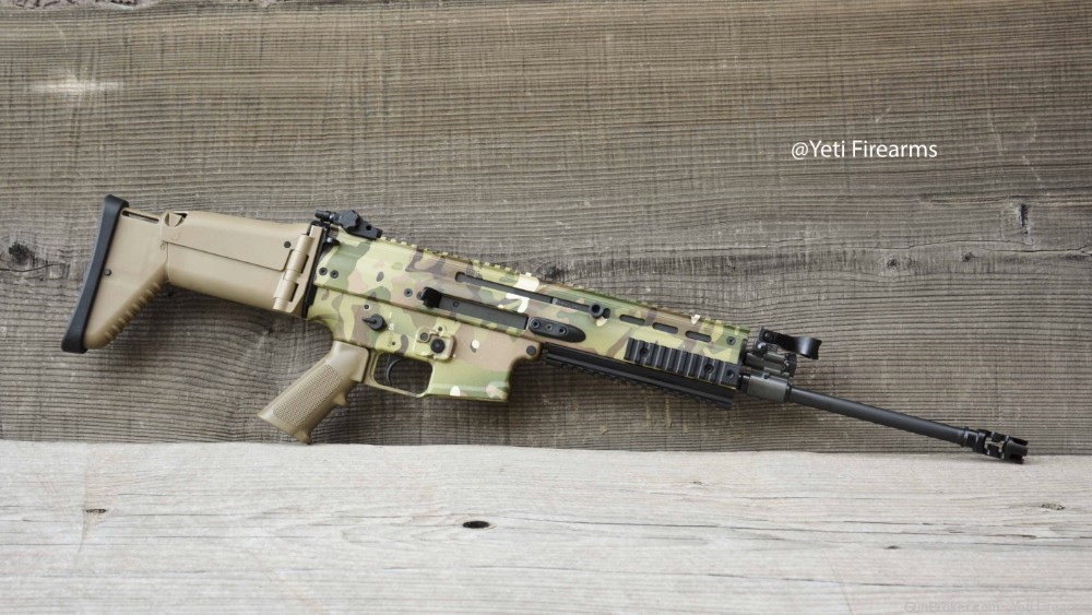 FN SCAR 16s NRCH Multicam 5.56mm 16" FNH 38-101307 No CC Fee-img-3