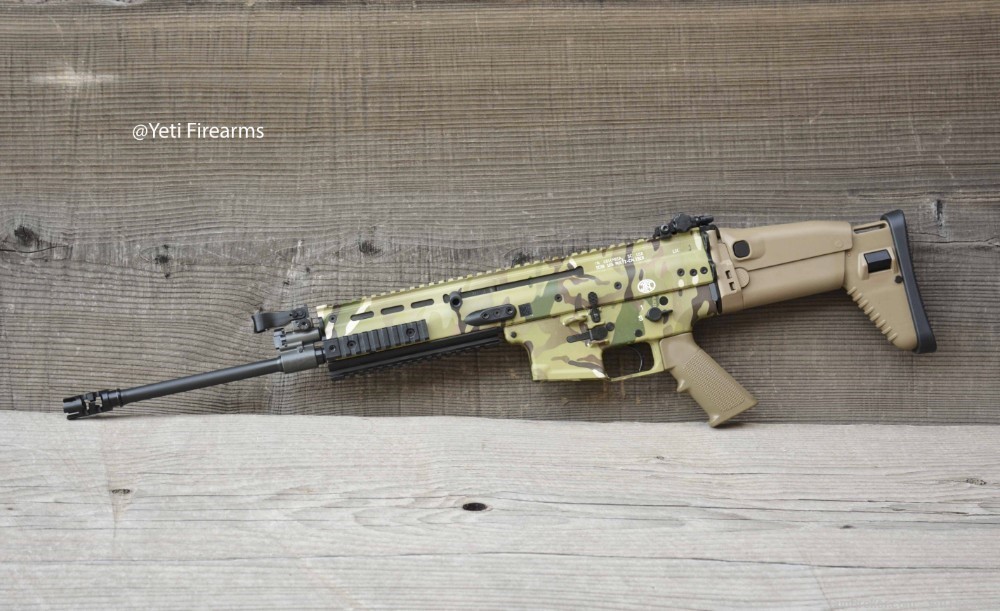 FN SCAR 16s NRCH Multicam 5.56mm 16" FNH 38-101307 No CC Fee-img-2