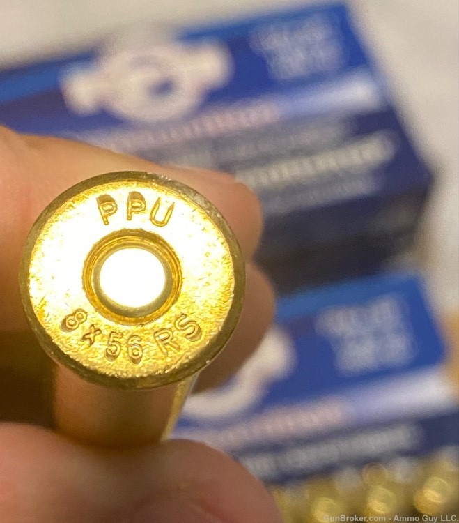 PPU 8x56 RS Mannlicher ammunition -img-3