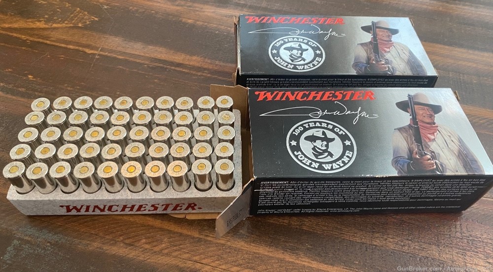 Winchester.44-40 John Wayne Commemorative Ammunition -img-2