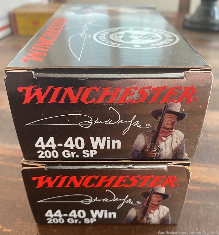 Winchester.44-40 John Wayne Commemorative Ammunition -img-0