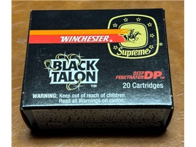 Winchester Black Talon 9mm Has Never Been Handled Since Purchased!