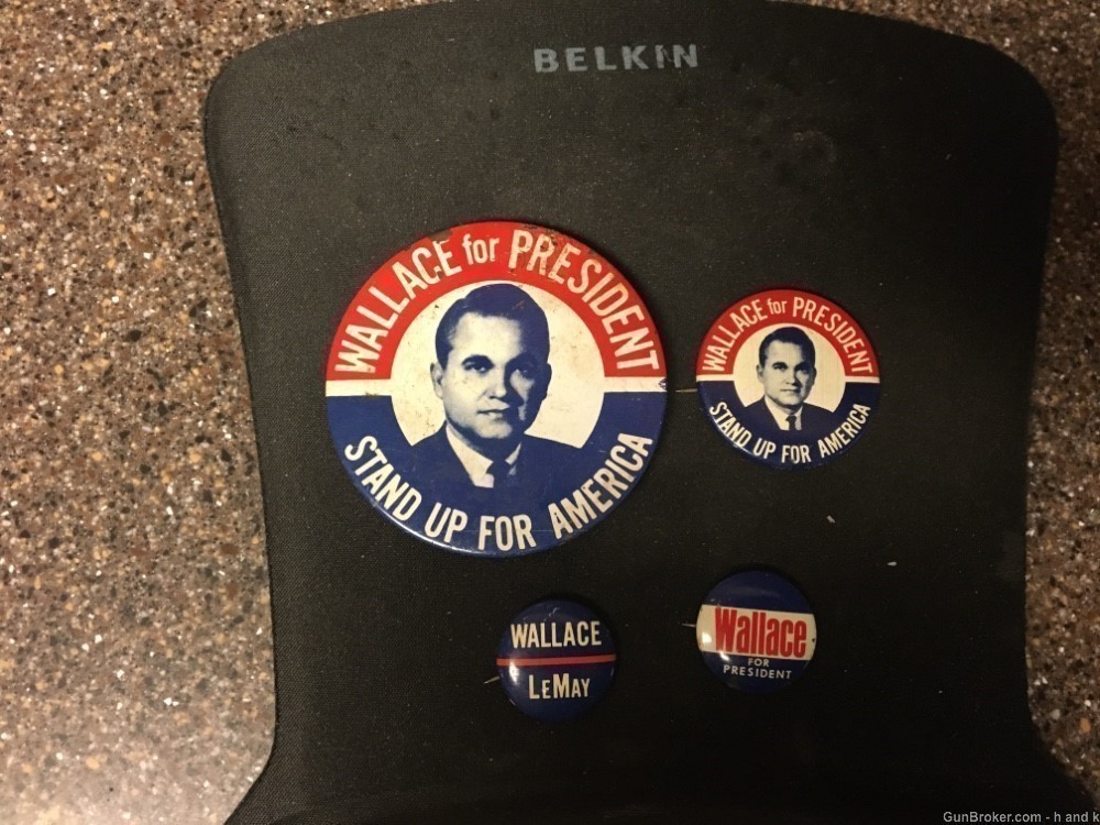 1968 WALLACE/LEMAY POLITICAL BUTTONS-img-0