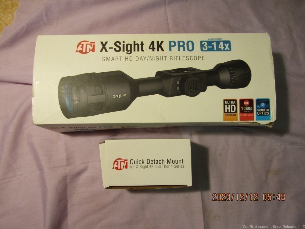 ATN, X sight, 4K Pro (3-14X)-img-0