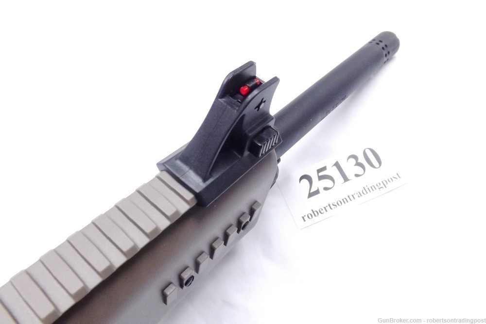 Tristar KRX 12 Ga AR15 type Tactical Shotgun 25130 Rail + Ghost Ring 2 Mags-img-3