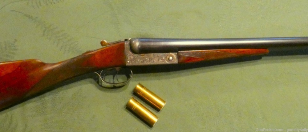 Engraved Cogswell and Harrison Ejector 12 Bore 30 Inch Tubes, 15 1/4" LOP-img-2