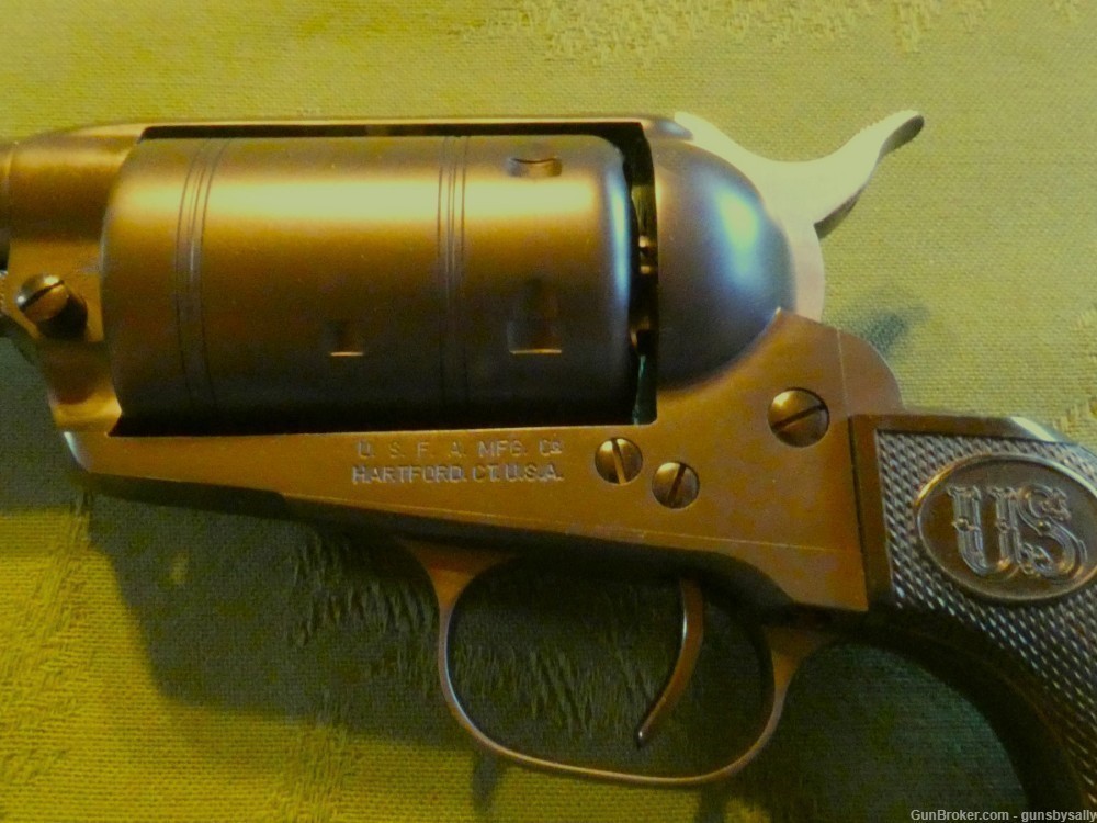 USFA Prototype Matched Pair Shot Pistol .45 Long Colt .410 Shotgun in Case-img-9