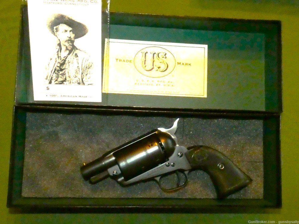 USFA Prototype Matched Pair Shot Pistol .45 Long Colt .410 Shotgun in Case-img-3