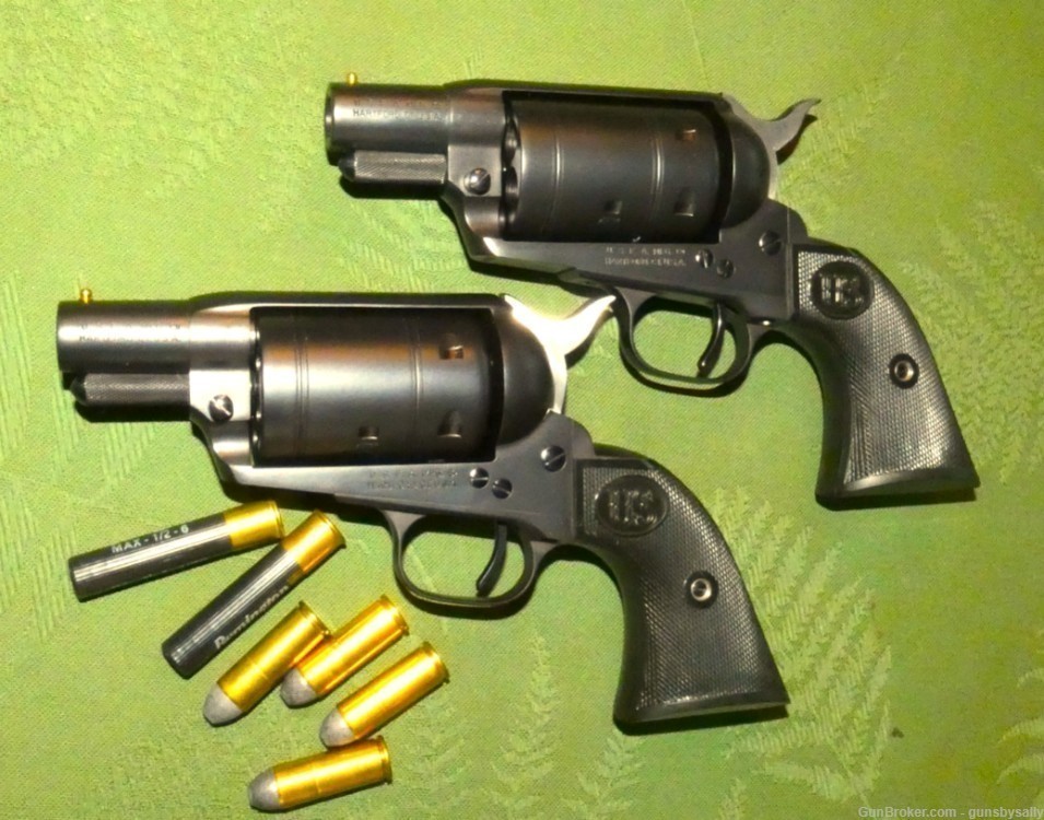 USFA Prototype Matched Pair Shot Pistol .45 Long Colt .410 Shotgun in Case-img-6