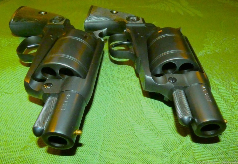 USFA Prototype Matched Pair Shot Pistol .45 Long Colt .410 Shotgun in Case-img-19