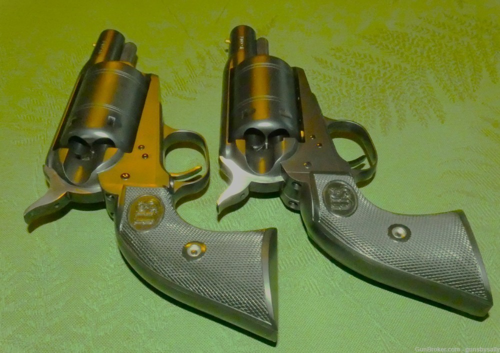 USFA Prototype Matched Pair Shot Pistol .45 Long Colt .410 Shotgun in Case-img-7