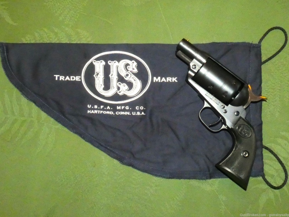 USFA Prototype Matched Pair Shot Pistol .45 Long Colt .410 Shotgun in Case-img-4