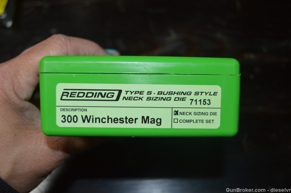 NEW Redding 300 Winchester Magnum S - BUSHING Die-img-1