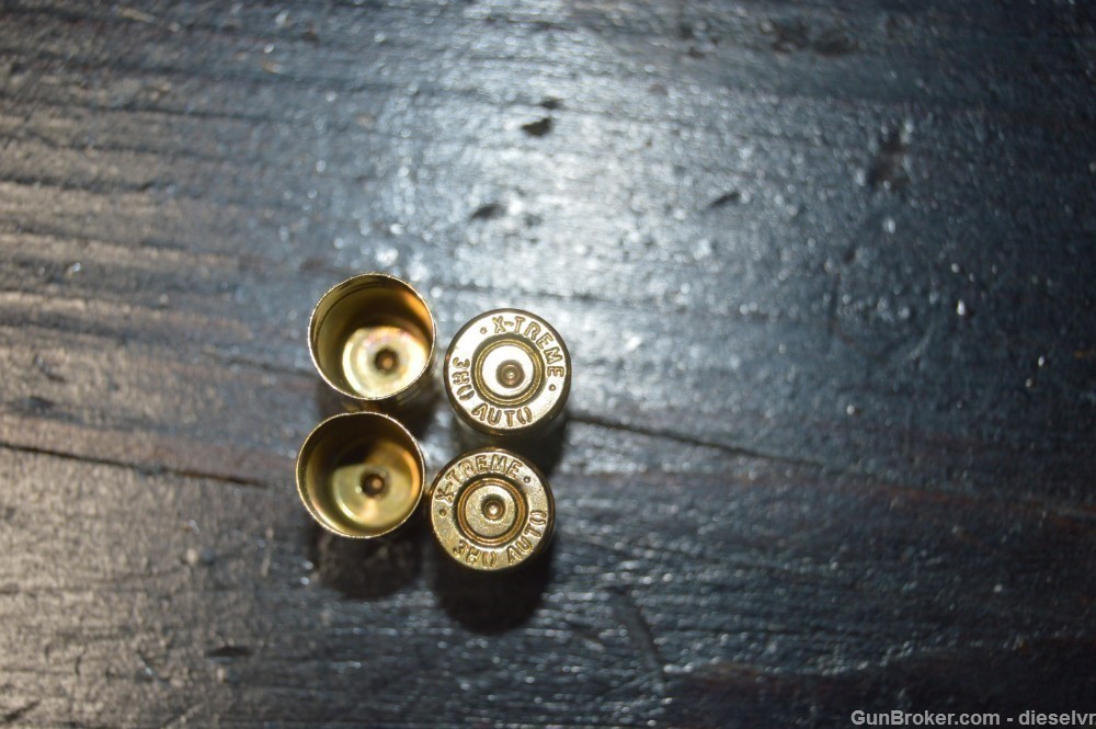 100 380 ACP / Auto BRASS Shell Casings SUPER CLEAN!-img-1