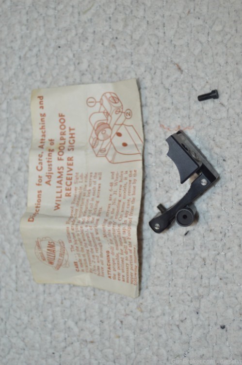 Vintage IN BOX Williams Foolproof Winchester Model 70 Sight-img-5