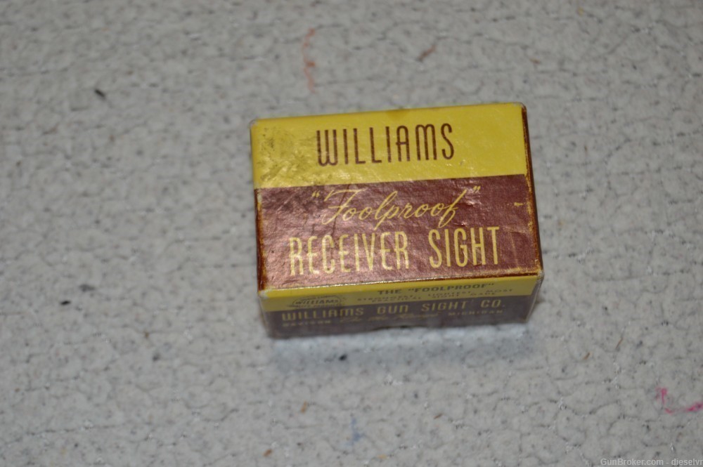 Vintage IN BOX Williams Foolproof Winchester Model 70 Sight-img-0