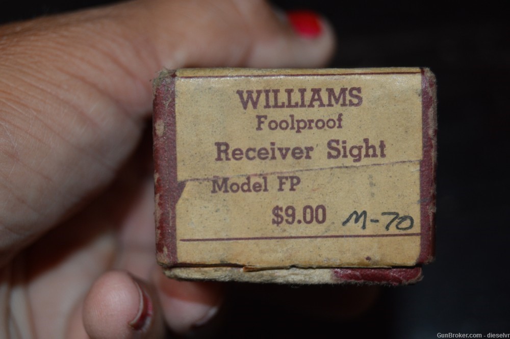 NIB Williams Foolproof Receiver Sight for Winchester Model 70-img-2