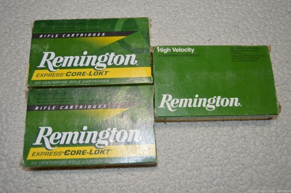 60 Rounds IN BOX Remington 7x57 mm Mauser 140 Grain Remington Core-Lokt -img-2