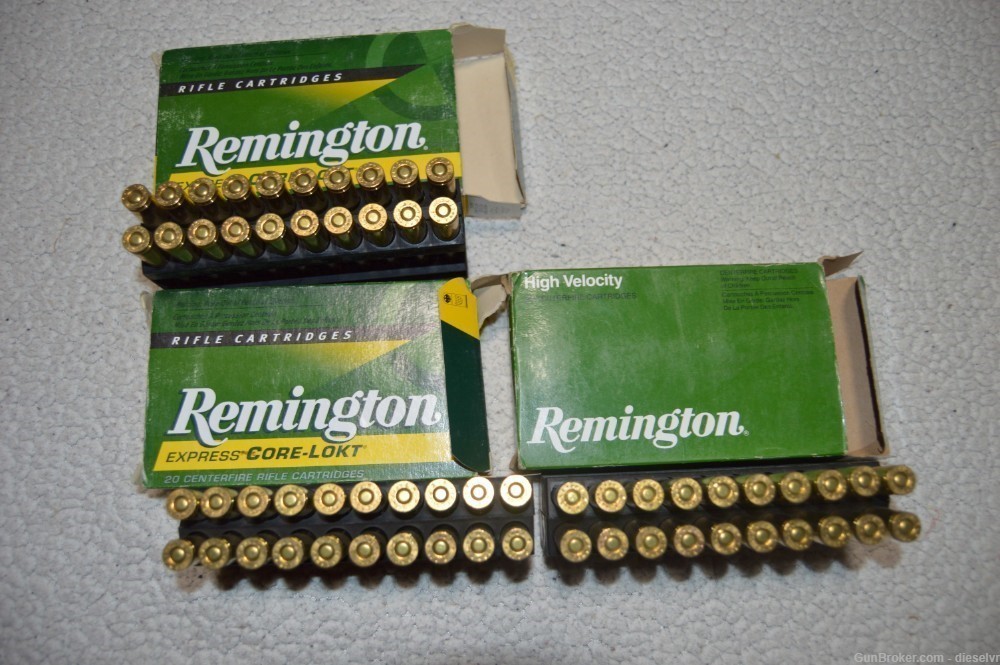 60 Rounds IN BOX Remington 7x57 mm Mauser 140 Grain Remington Core-Lokt -img-3