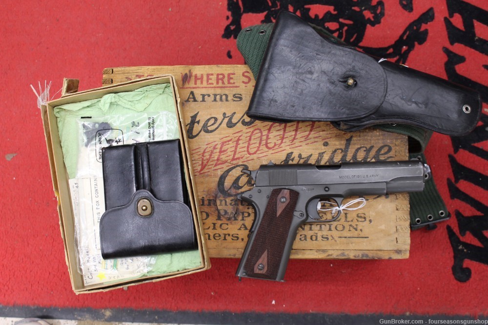 Colt 1911 (1918) Holster and Box -img-1