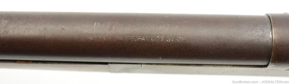 Rare Iver Johnson Trigger Action Single Barrel 12 Gauge Shotgun C&R-img-14