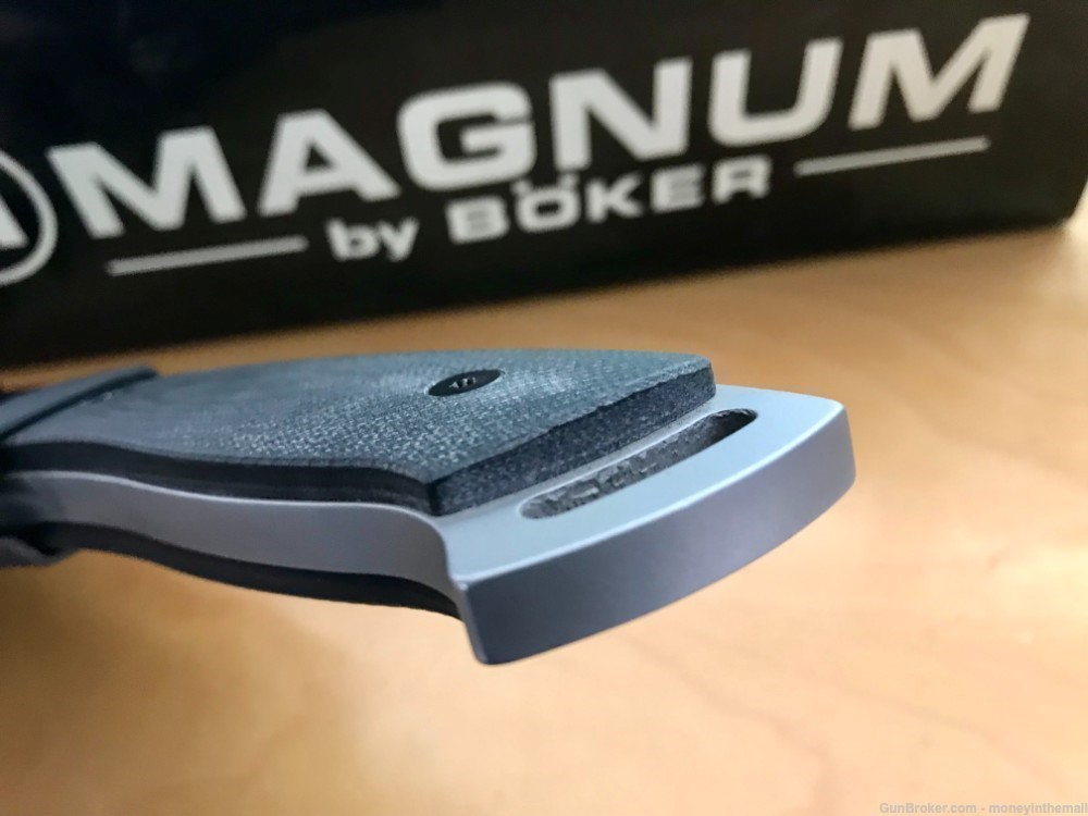 Big Heavy Boker Magnum Knife W / Micarta Grips & Kydex Sheath New in Box  -img-7