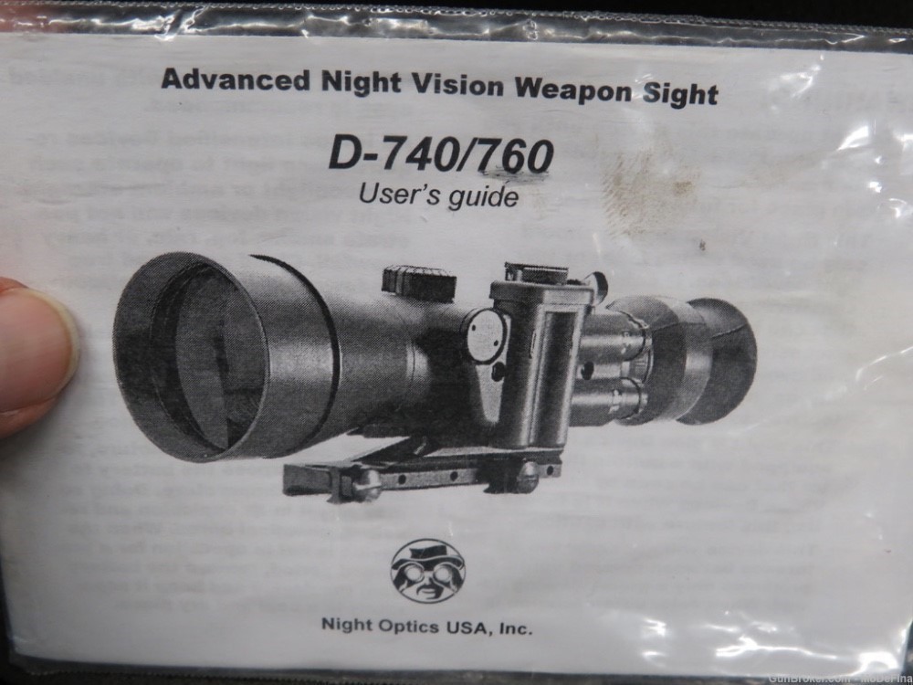D760 Advanced Night Vision Weapon Sight by Night Optics USA-img-0