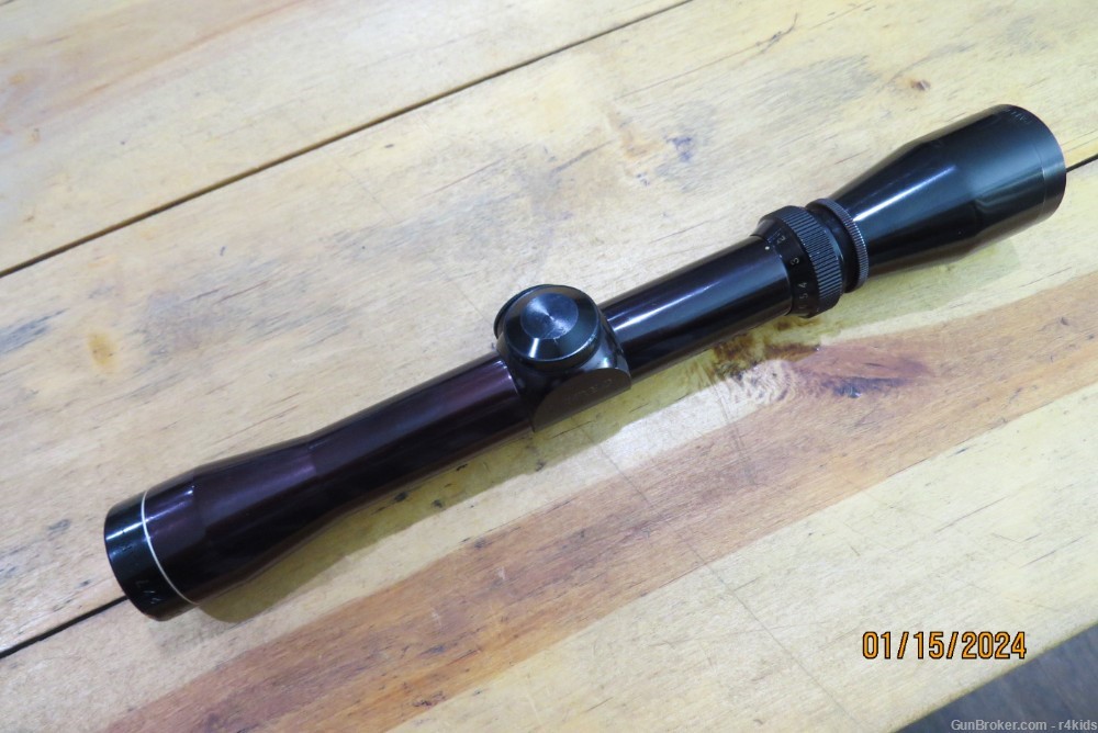 2-7  Leupold Rifle Scope mild purple/brown in color Scratches 28mm Bell-img-0
