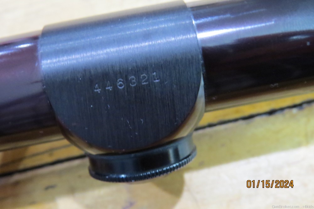 2-7  Leupold Rifle Scope mild purple/brown in color Scratches 28mm Bell-img-8