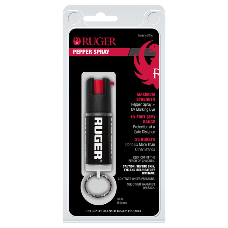 SABRE Ruger With Key Ring Pepper Spray (RU-KR)-img-3