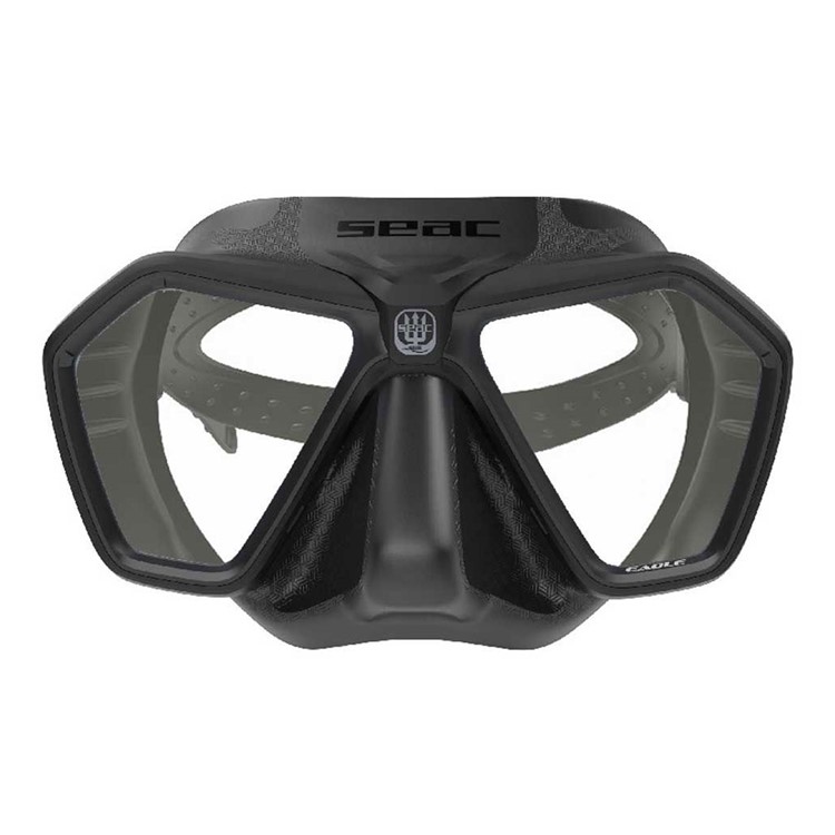 SEAC Eagle Black Freediving Mask (0750066003520A)-img-1