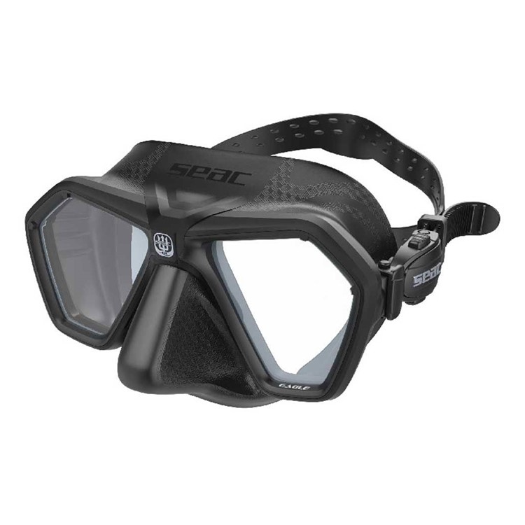 SEAC Eagle Black Freediving Mask (0750066003520A)-img-0