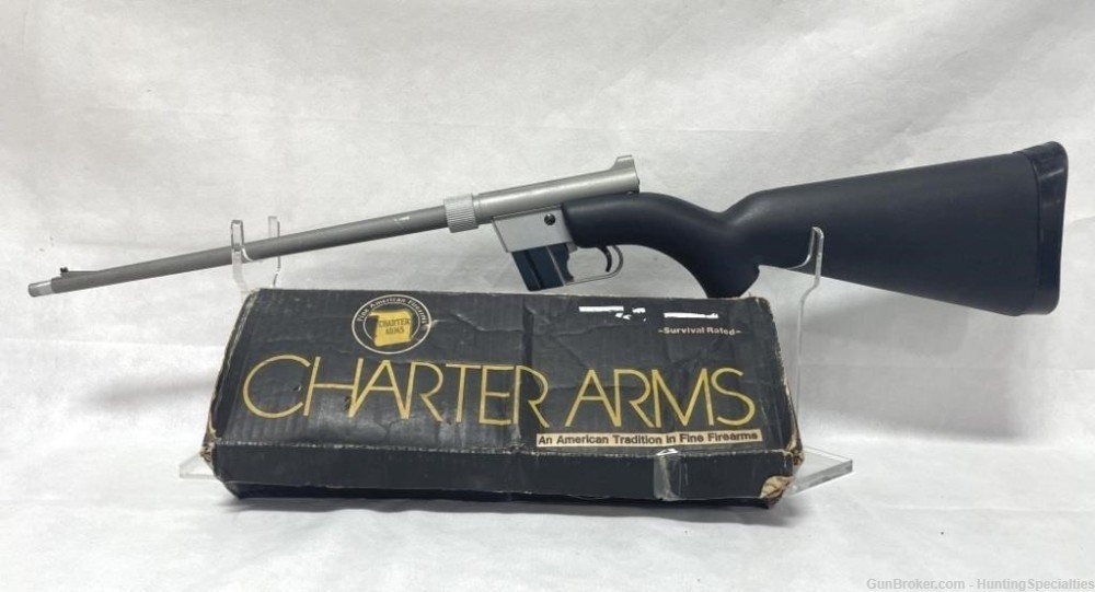 Charter Arms Explorer AR-7 .22 LR Takedown Semi-Auto Rifle1973-1990 Box-img-0