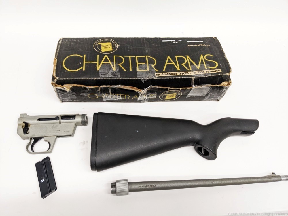 Charter Arms Explorer AR-7 .22 LR Takedown Semi-Auto Rifle1973-1990 Box-img-1