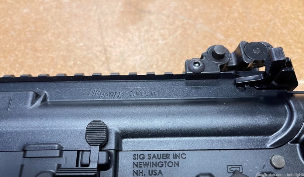 Sig Sauer 516 Gen 2 PRO Patrol Rifle 5.56 AR-15 Piston Quad CTR NO CC FEES-img-2